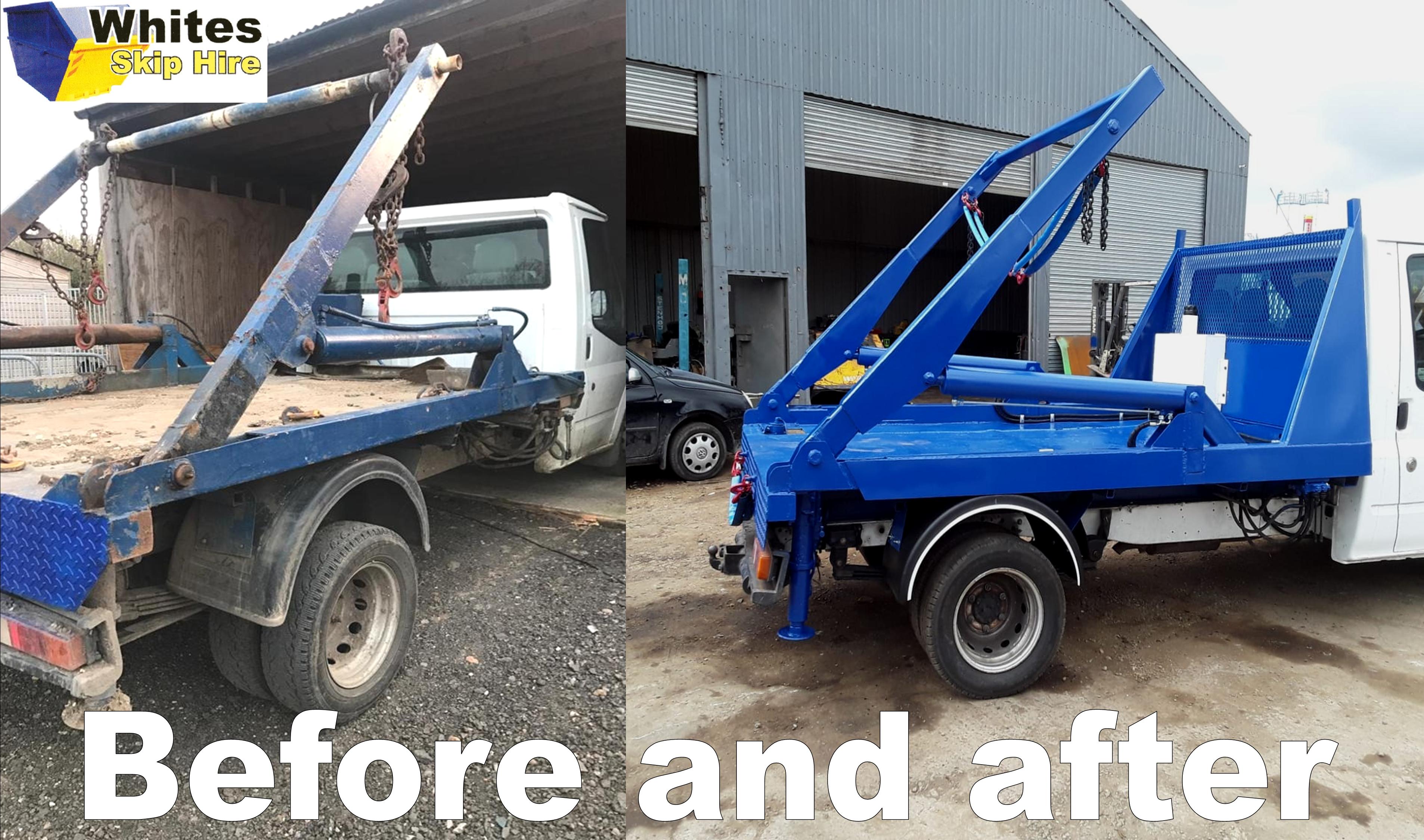 Sikip_lorry_restoration_ mini skip lorry repairs