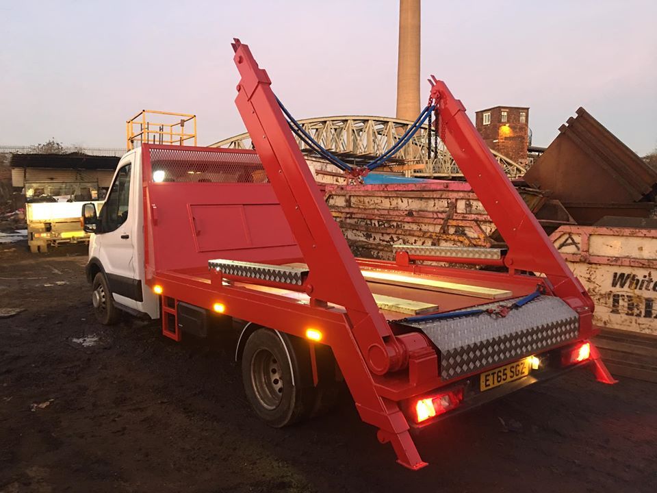 fagus skip truck